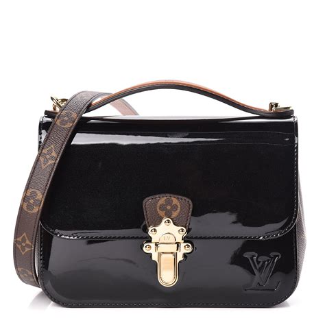 lv cherrywood wallet in black|LOUIS VUITTON Patent Calfskin Monogram Cherrywood .